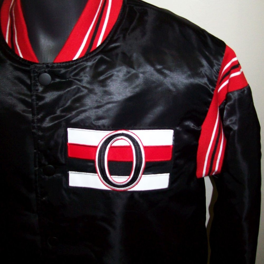 OTTAWA SENATORS NHL STARTER Snap Down Jacket 3X 4X 5X